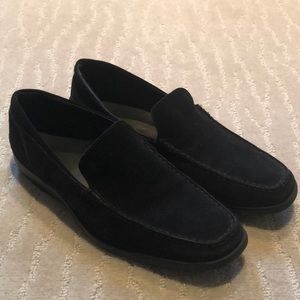 Tod’s Men’s Black Suede Loafer Size 8 1/2